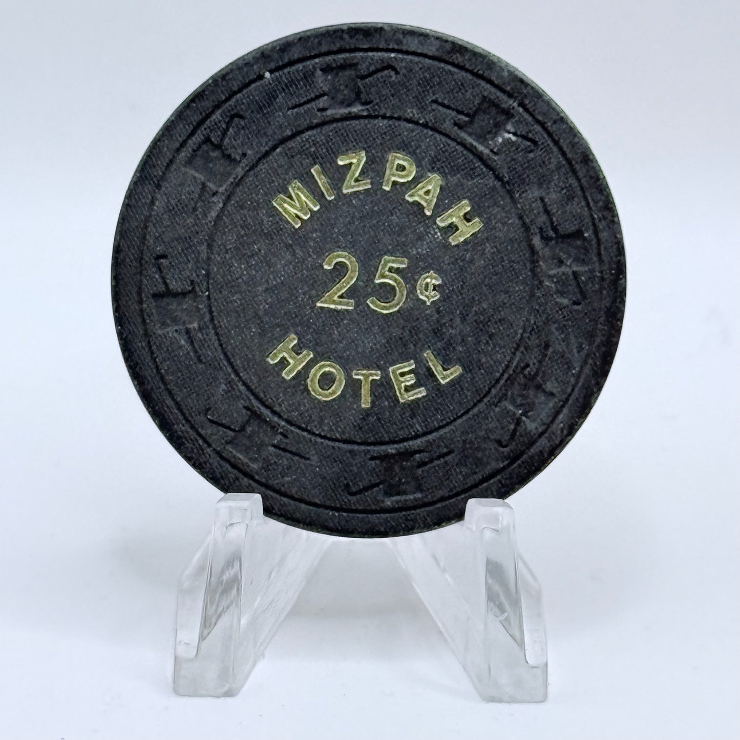 Mizpah Hotel Tonopah Nevada 1981 $0.25 Casino Chip N3267