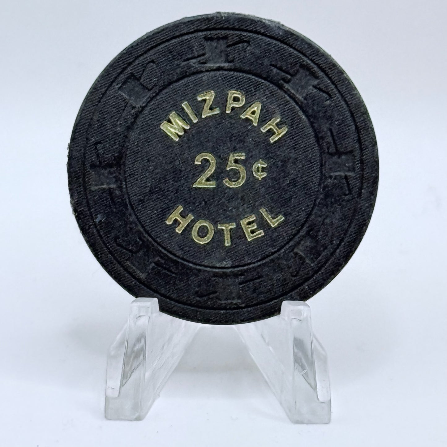 Mizpah Hotel Tonopah Nevada 1981 $0.25 Casino Chip N3267