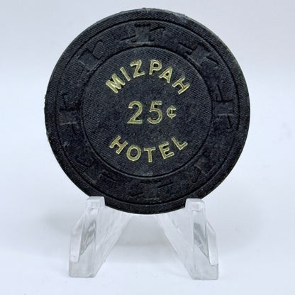 Mizpah Hotel Tonopah Nevada 1981 $0.25 Casino Chip N3267