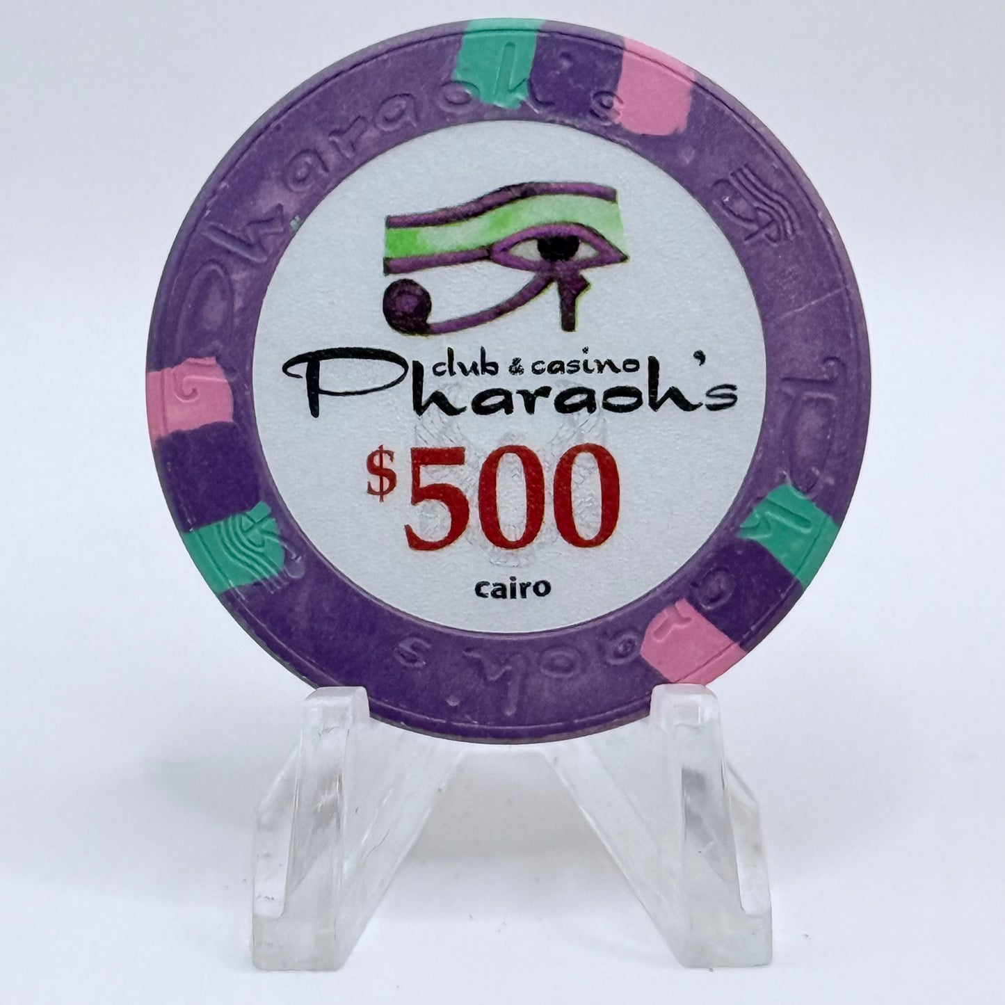 Pharaoh's Club & Casino Cairo Egypt $500 Fantasy Chips