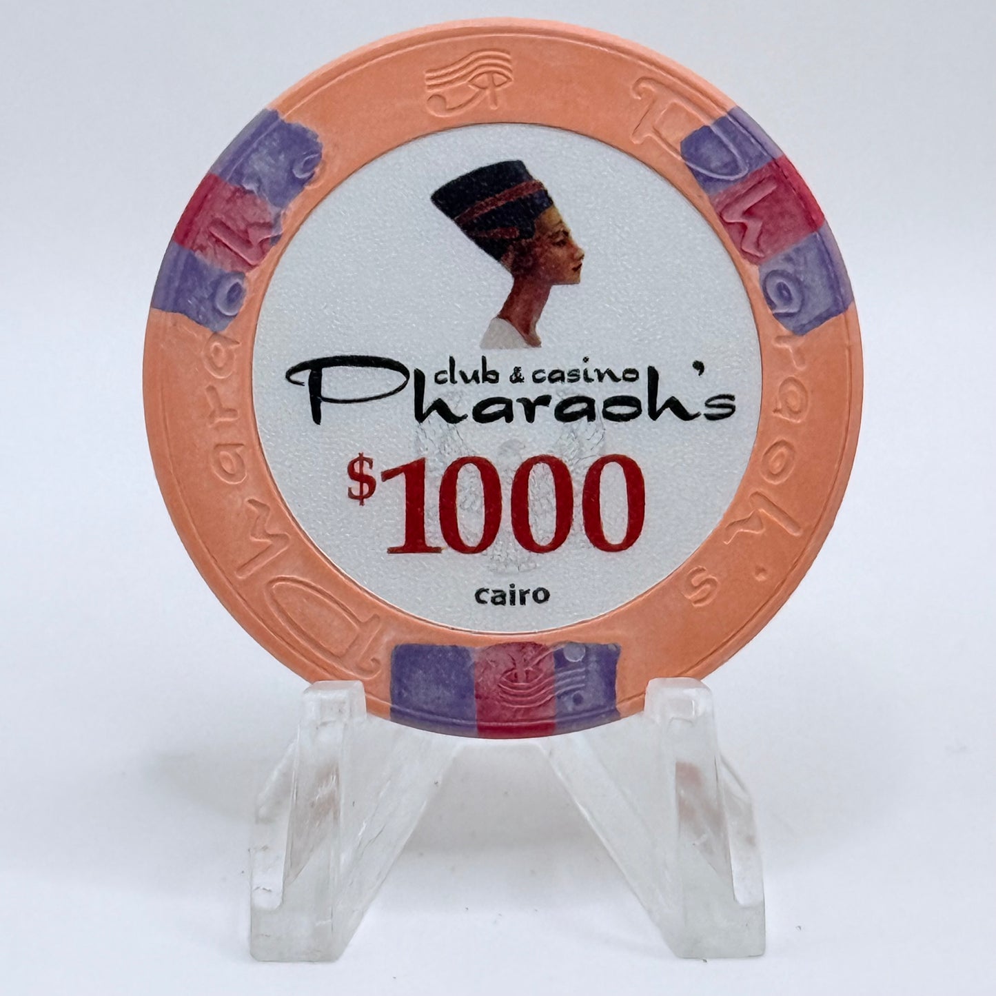 Pharaoh's Club & Casino Cairo Egypt $1000 Fantasy Chips