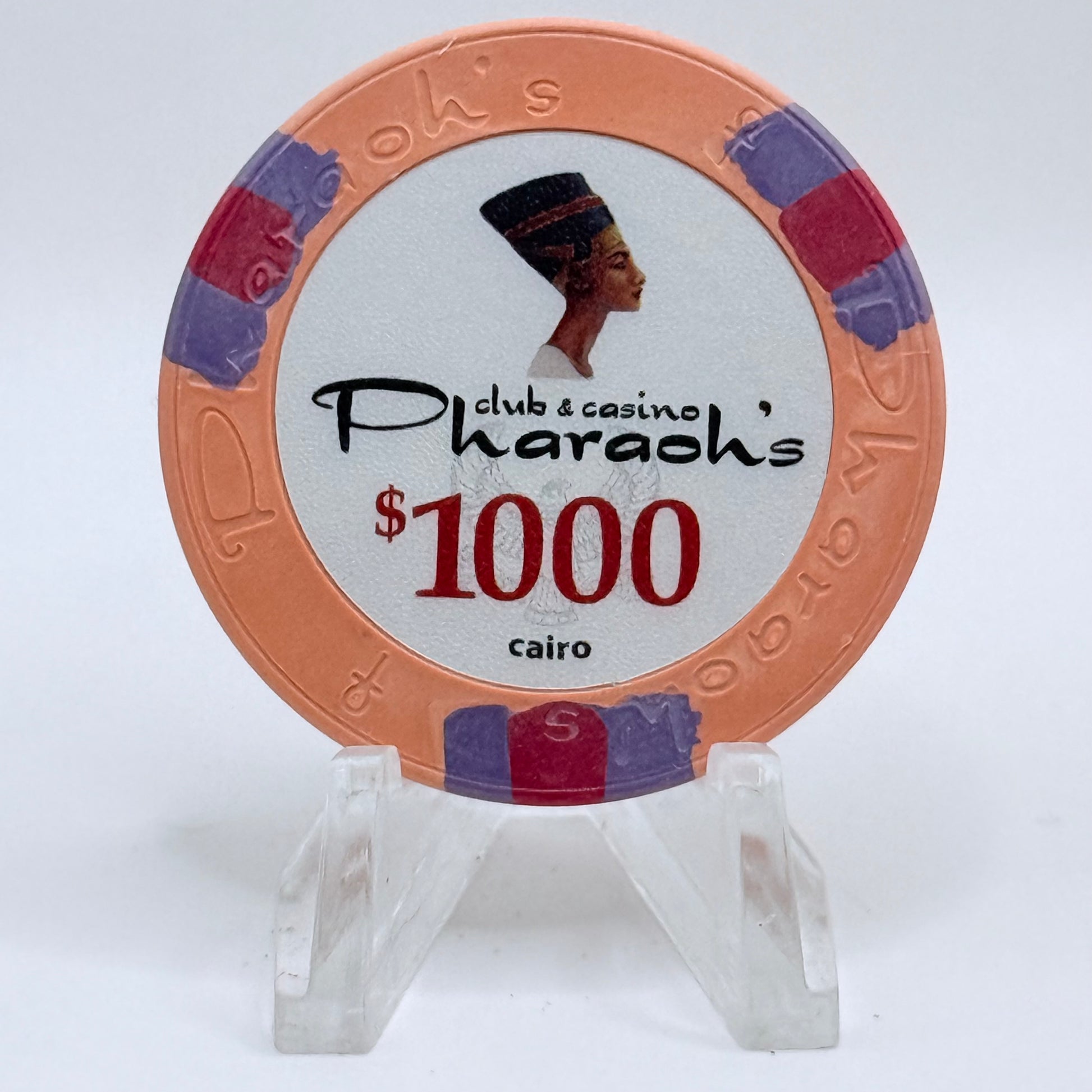 Pharaoh's Club & Casino Cairo Egypt $1000 Fantasy Chips
