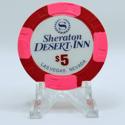Sheraton Desert Inn Las Vegas Nevada 1993 $5 Casino Chip N2353
