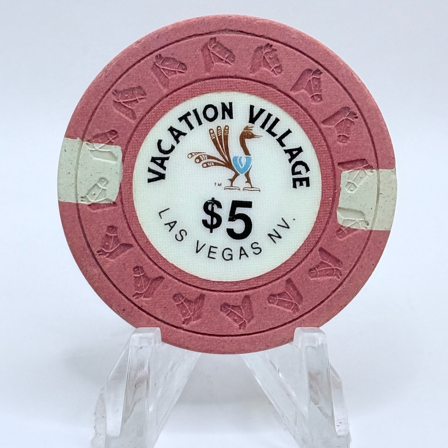 Vacation Village Las Vegas Nevada 1990 $5 Casino Chip N2288