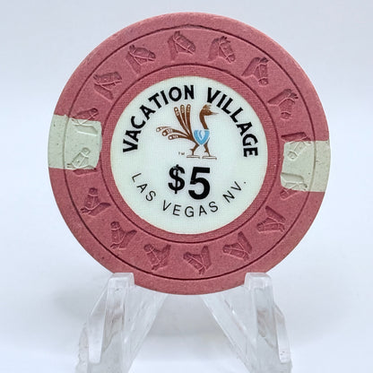 Vacation Village Las Vegas Nevada 1990 $5 Casino Chip N2288