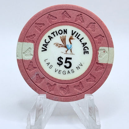 Vacation Village Las Vegas Nevada 1990 $5 Casino Chip N2288