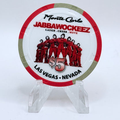 Monte Carlo Resort & Casino Las Vegas Nevada 2010 'Jabberwockeez' LE $5 Casino Chip D0075