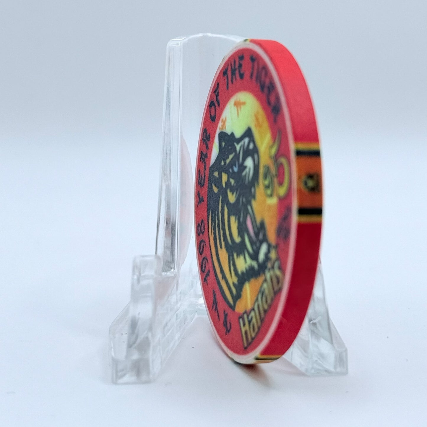 Harrah's Reno Nevada 1998 'Year of the Tiger' LE $5 Casino Chip N9884