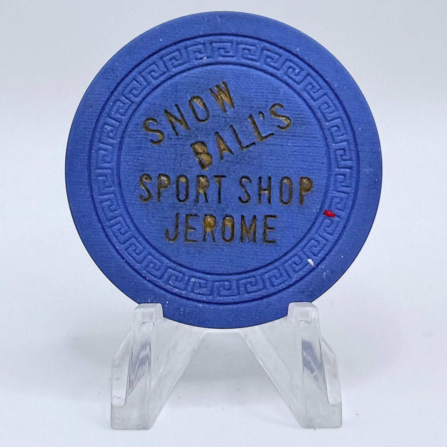 Snowball's Sport Shop Jerome Idaho Casino Chip