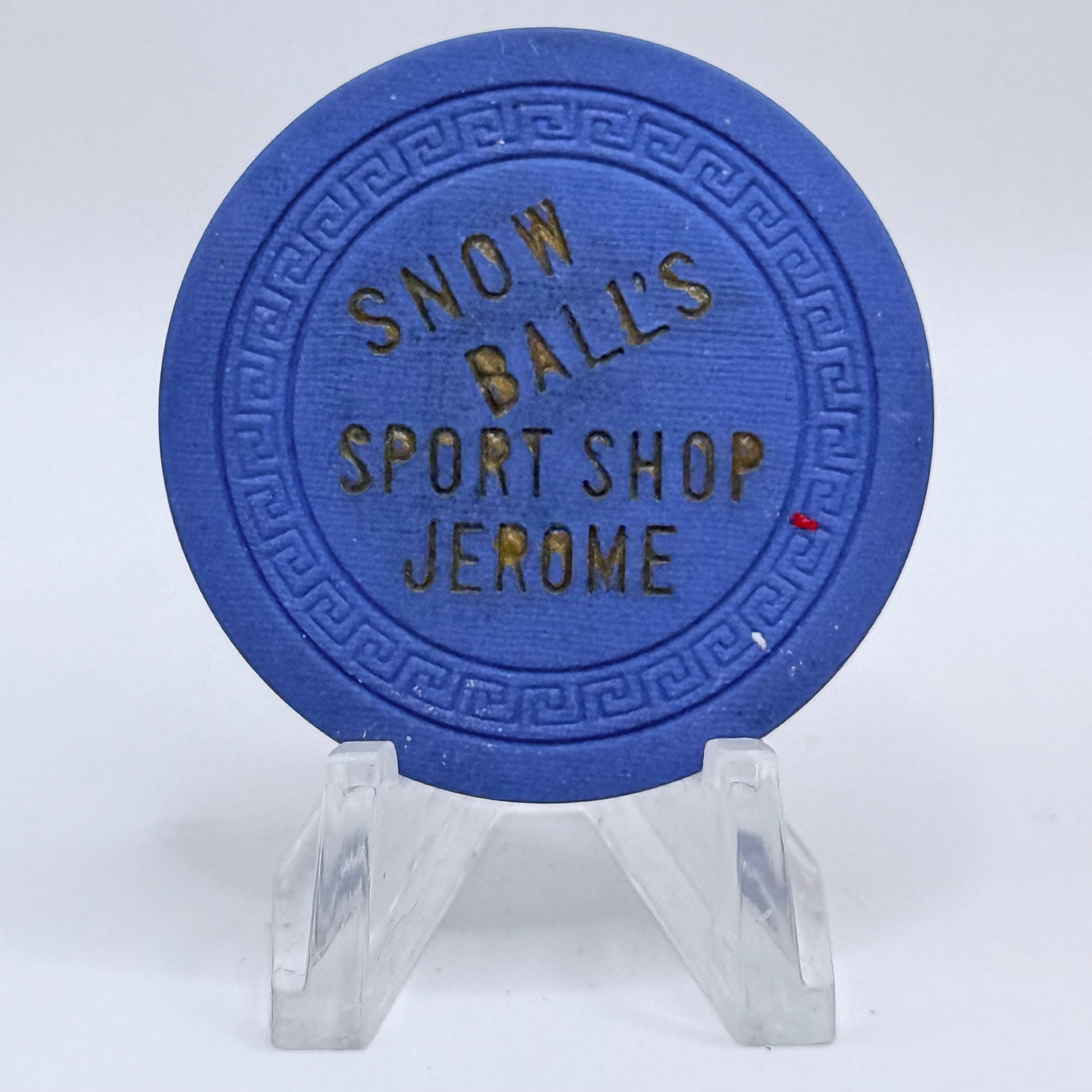Snowball's Sport Shop Jerome Idaho Casino Chip