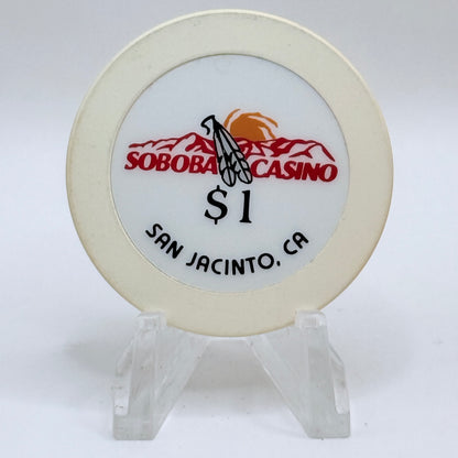 Soboba Casino San Jacinto California $1 Casino Chip