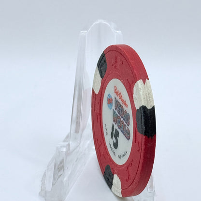 Vegas World Las Vegas Nevada 1980s $5 Casino Chip N2503