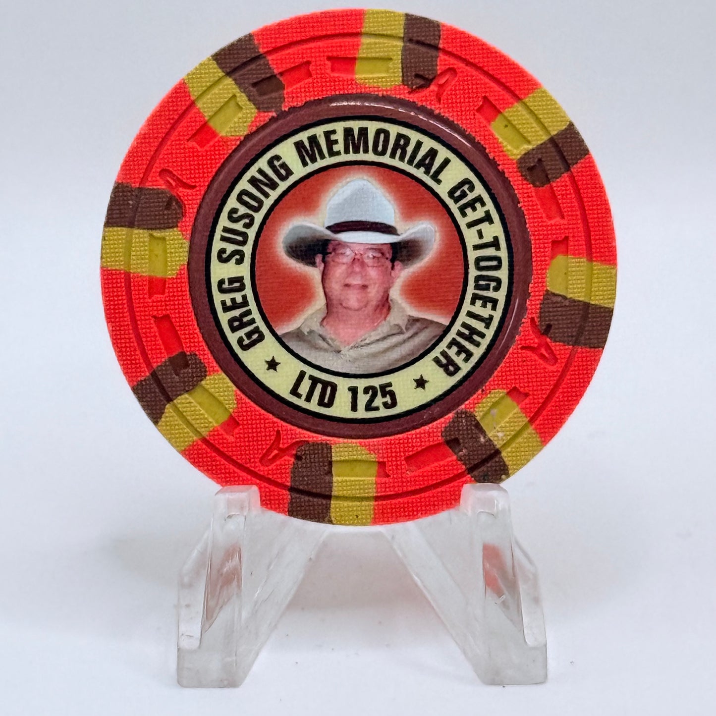 Greg Susong Wellington Kansas 2018 LE Casino Chip