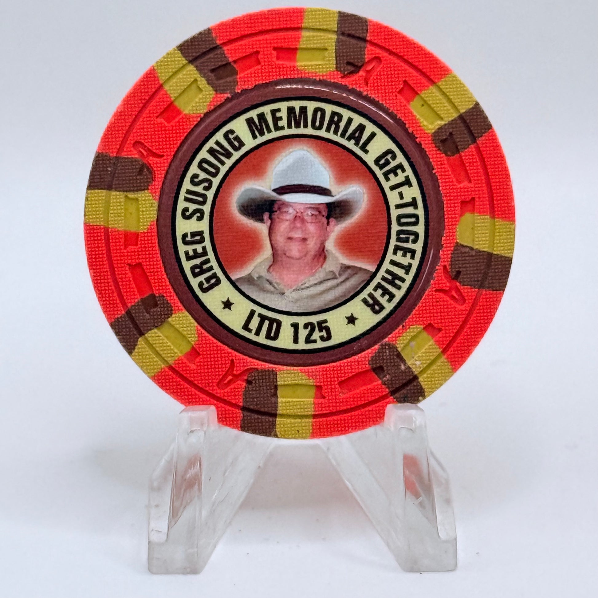 Greg Susong Wellington Kansas 2018 LE Casino Chip