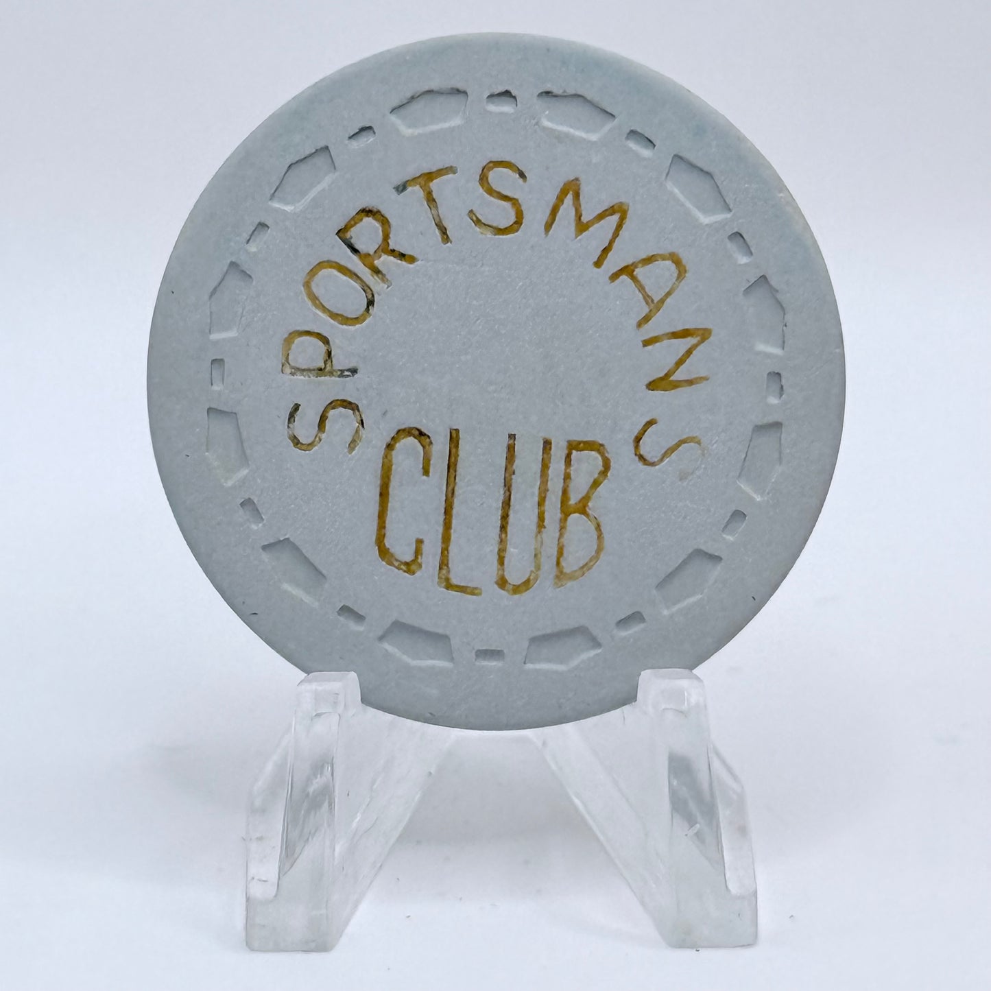 Sportsman's Club Santa Maria California $0.25 Casino Chip