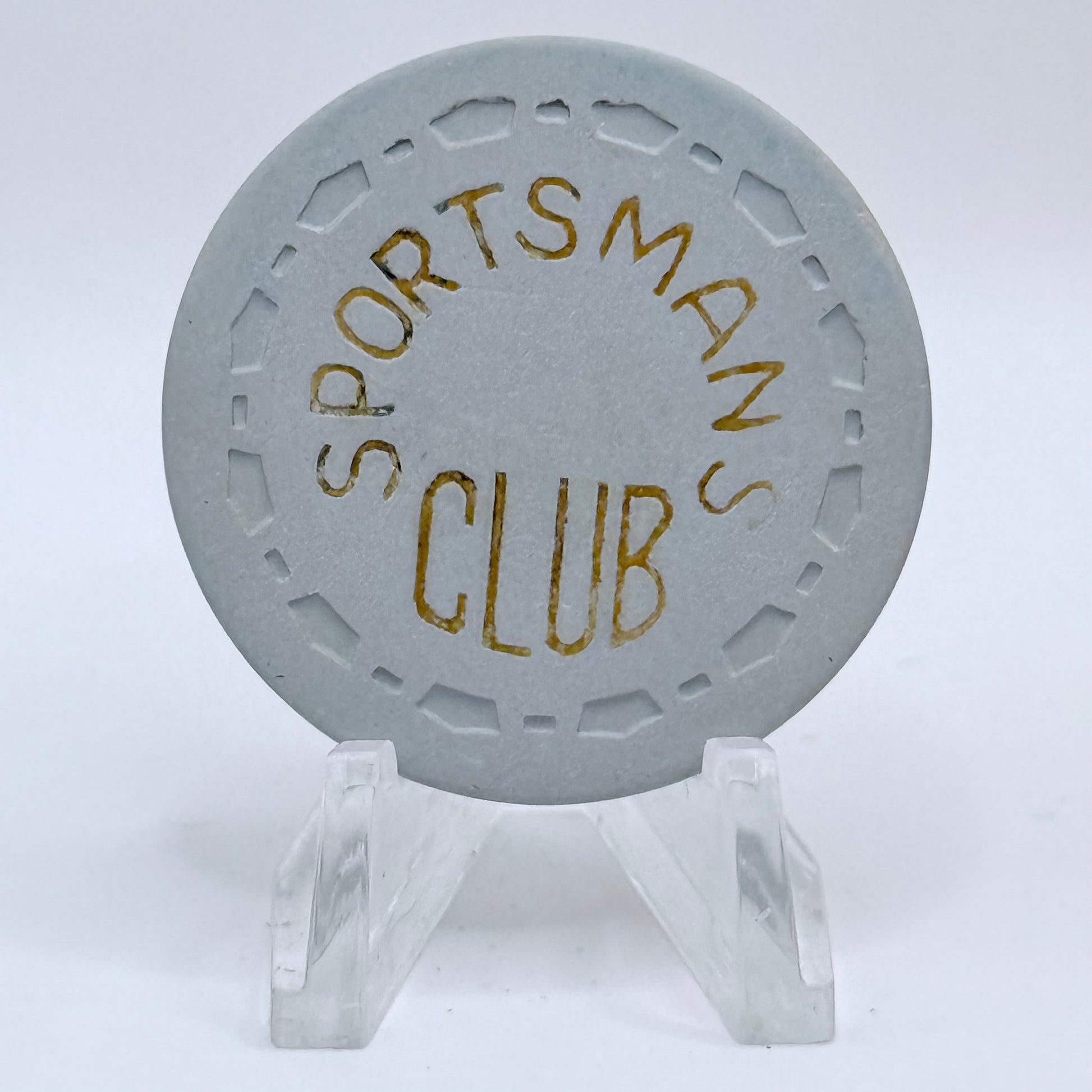 Sportsman's Club Santa Maria California $0.25 Casino Chip