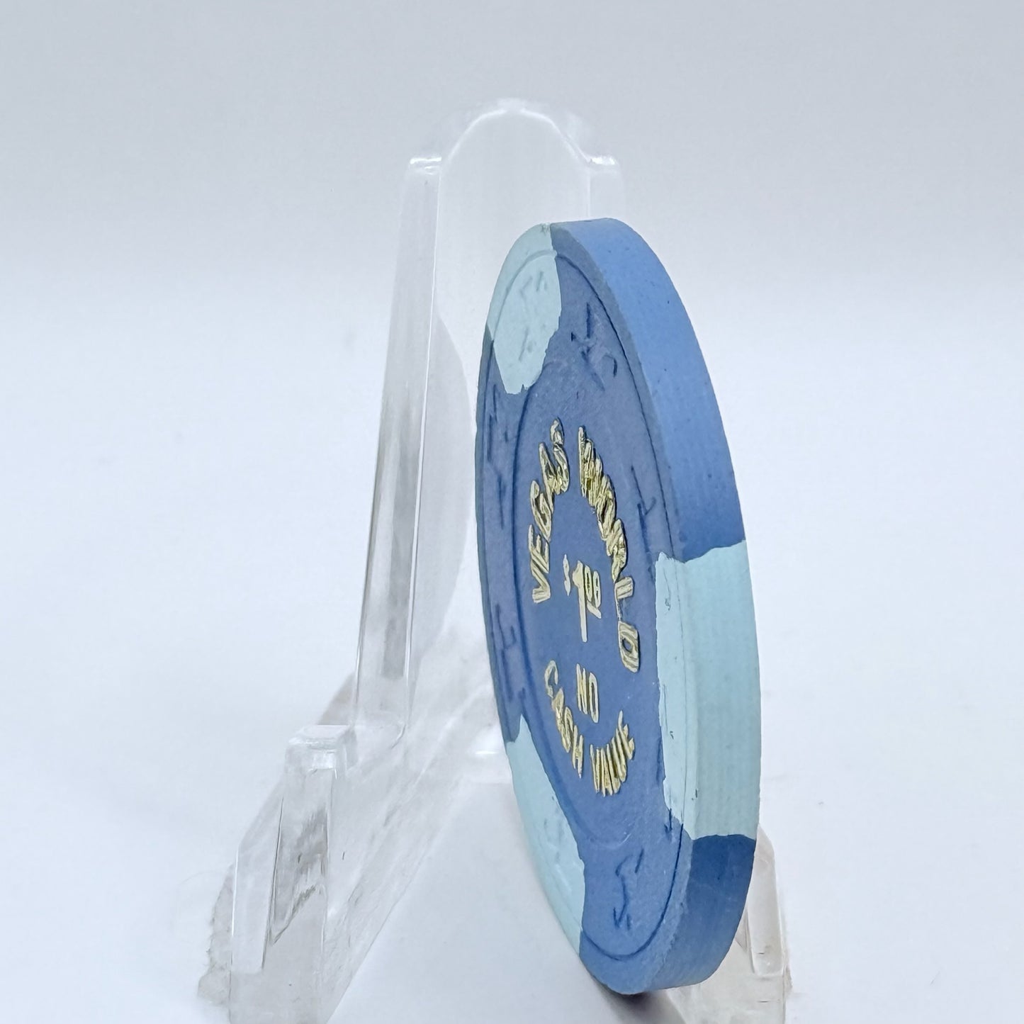 Vegas World Las Vegas Nevada 1980s $1 NCV Casino Chip N9254