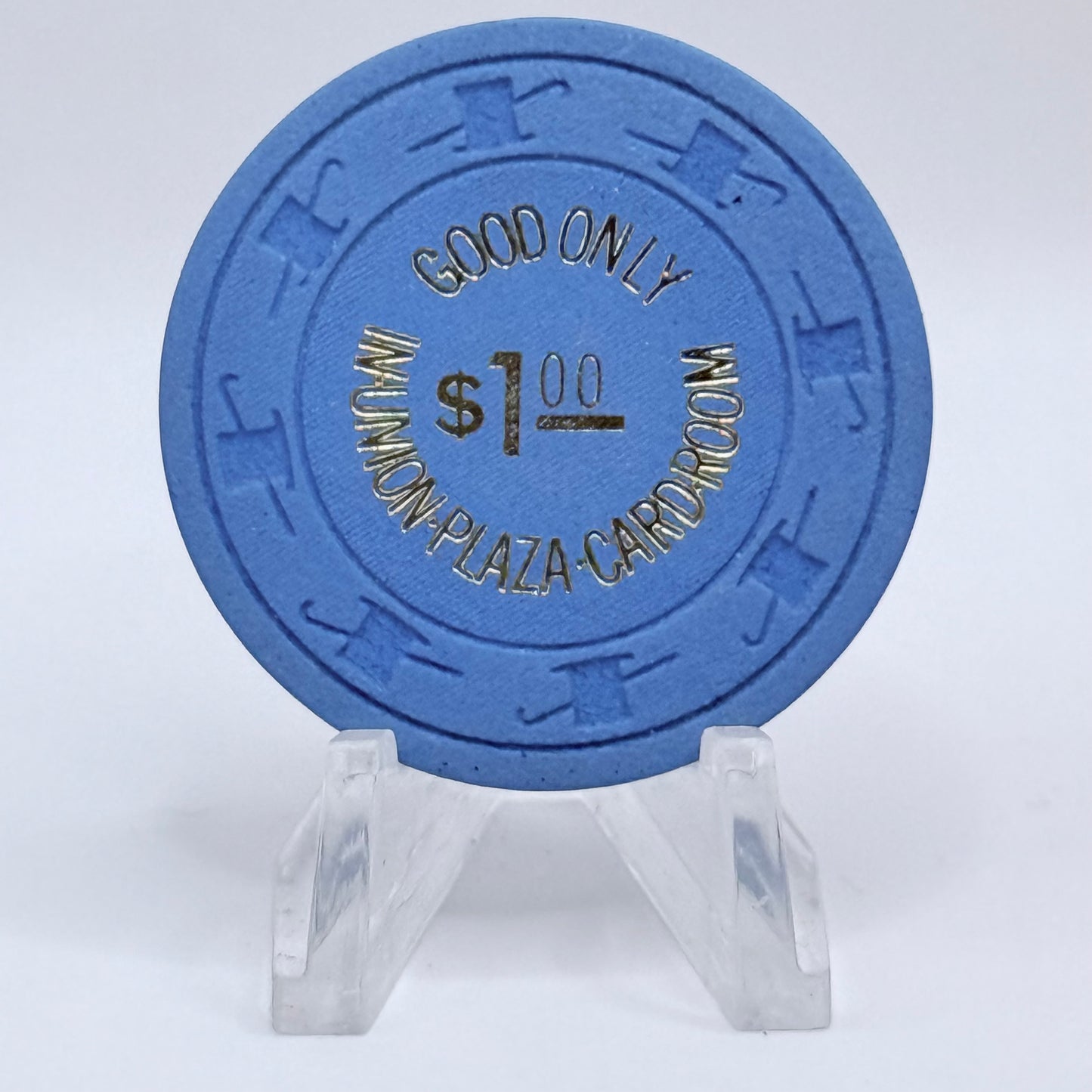 Union Plaza Las Vegas Nevada 1980s $1 Casino Chip N2902
