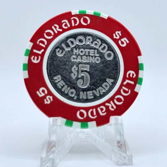 Eldorado Reno Nevada 1989 $5 Casino Chip N5058