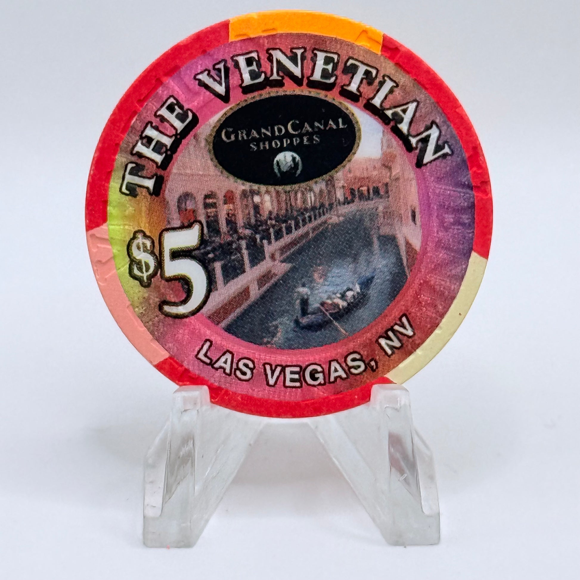 The Venetian Las Vegas Nevada 1999 $5 Casino Chip V5980