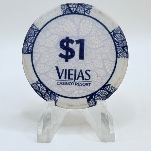 Viejas Casino Alpine California 2018 $1 Casino Chip