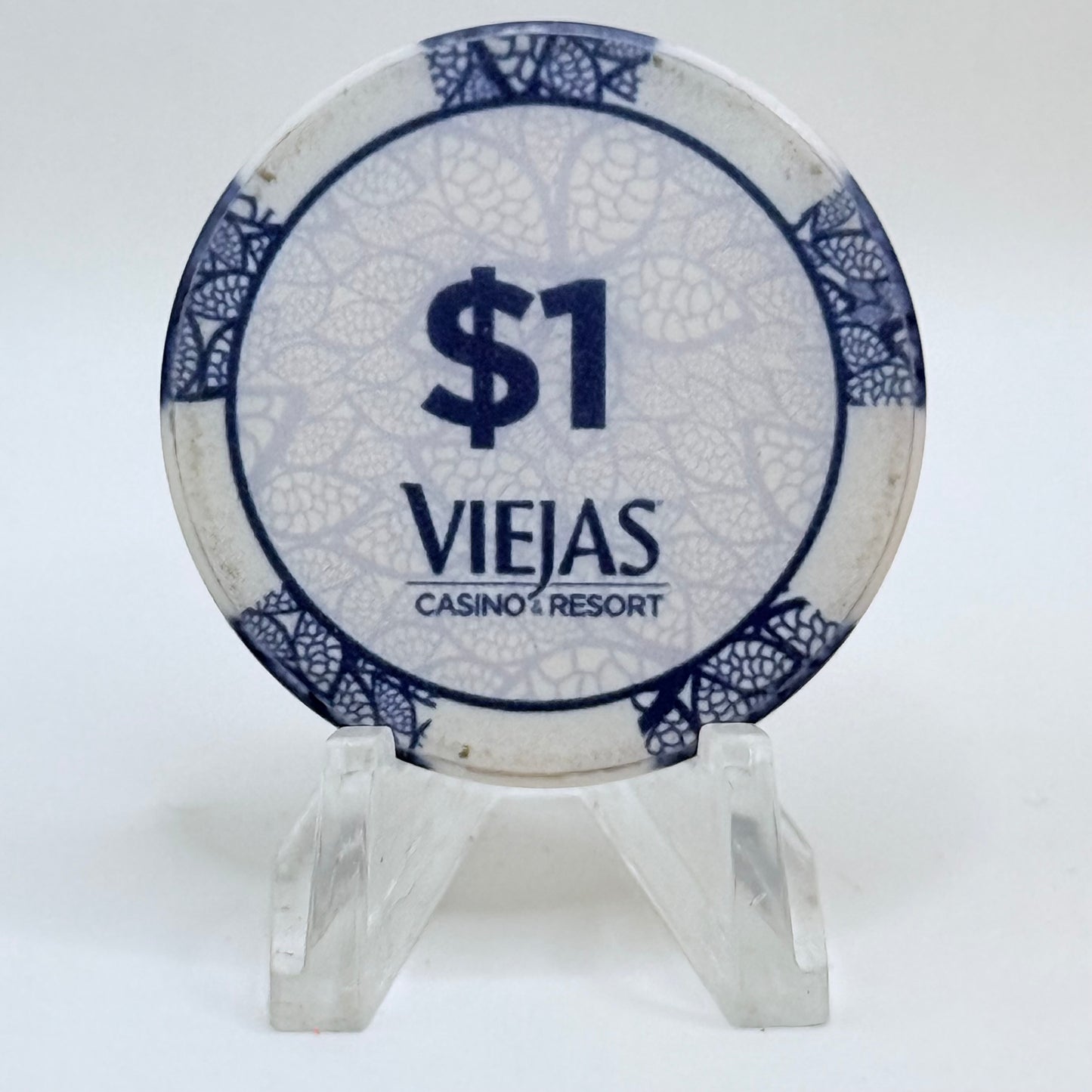 Viejas Casino Alpine California 2018 $1 Casino Chip