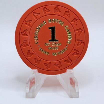 Virginian Reno Nevada 1990s LE $1 NCV Casino Chip V3596