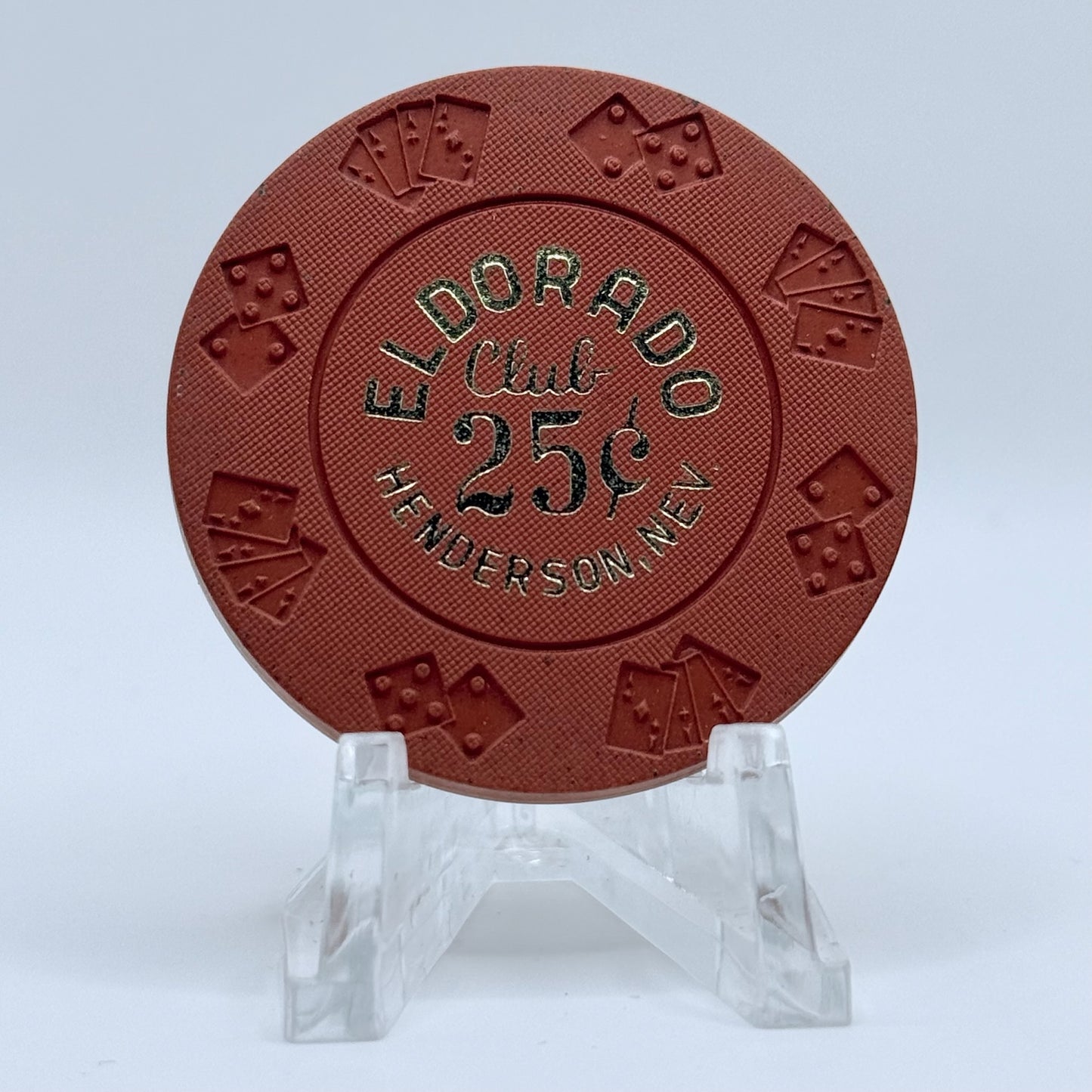 Eldorado Henderson Nevada 1965 $0.25 Casino Chip N0988