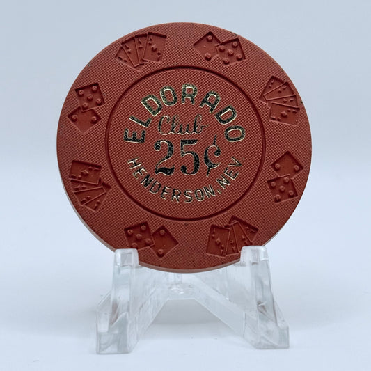 Eldorado Henderson Nevada 1965 $0.25 Casino Chip N0988