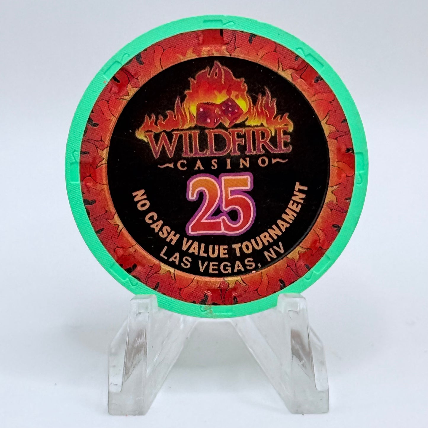 Wildfire Rancho Las Vegas Nevada 2002 $25 NCV Casino Chip