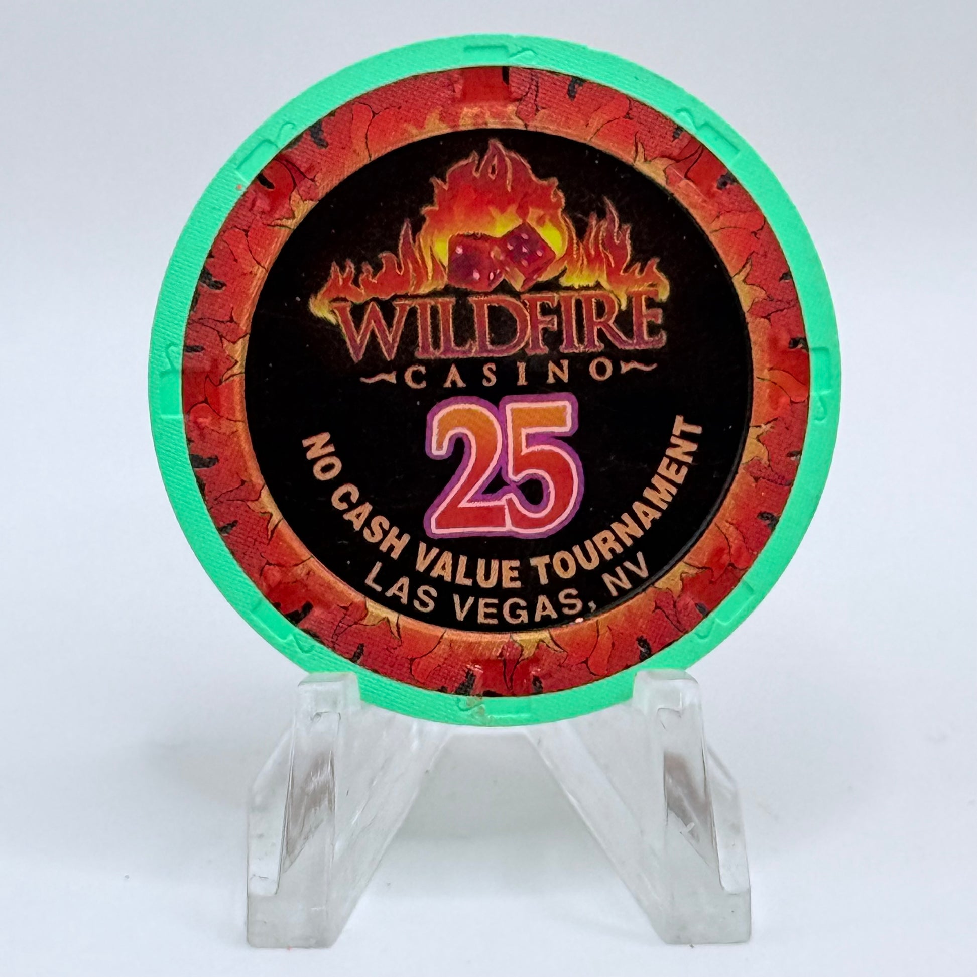 Wildfire Rancho Las Vegas Nevada 2002 $25 NCV Casino Chip