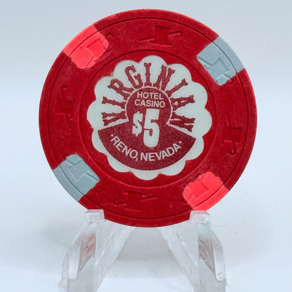 Virginian Reno Nevada 1990s $5 Casino Chip N5601