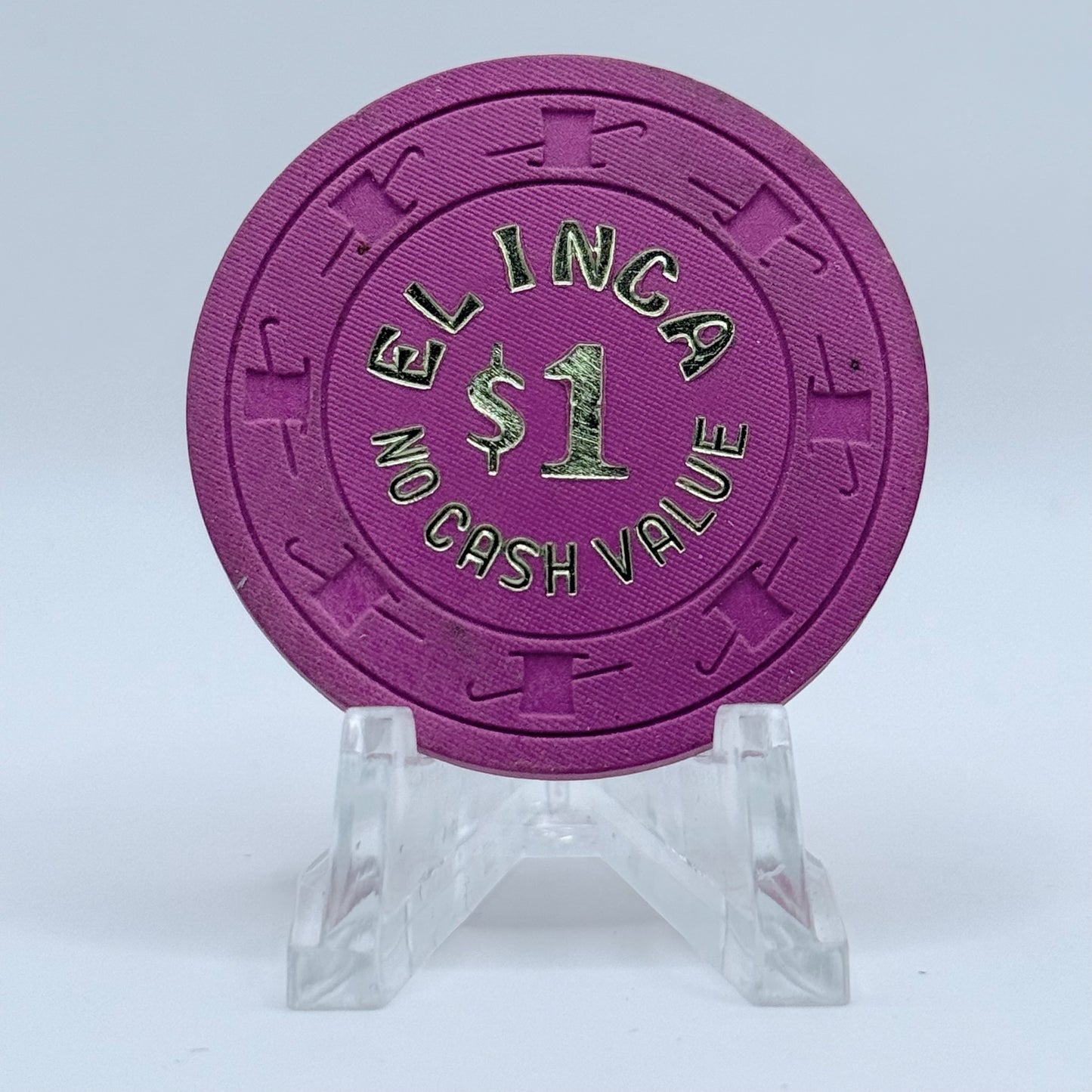 El Inca Las Vegas Nevada 1997 $1 NCV Casino Chip N2925