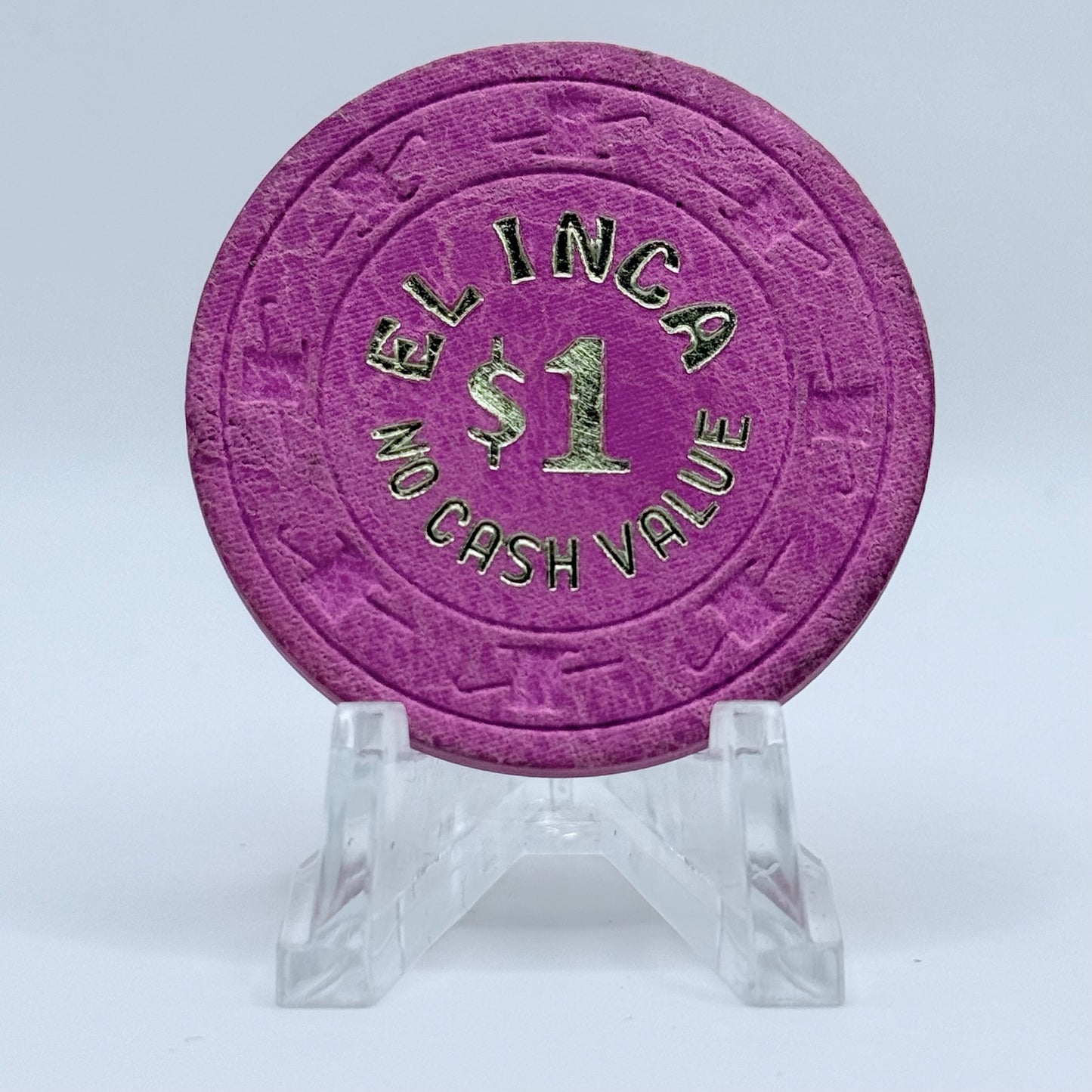 El Inca Las Vegas Nevada 1997 $1 NCV Casino Chip N2925
