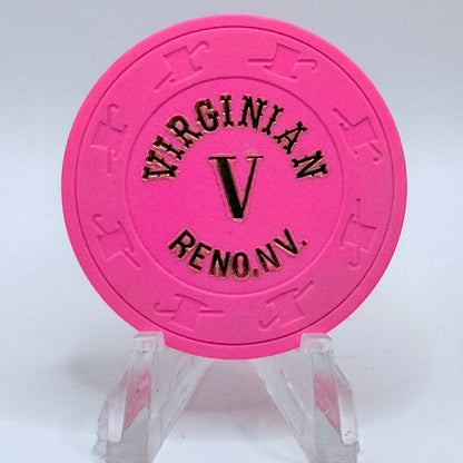 Virginian Reno Nevada 1990s Series 1 Roulette Casino Chip V3589