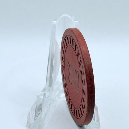 Wagon Wheel (Rod Knight's) Wells Nevada 1953 LE $5 Casino Chip N4893