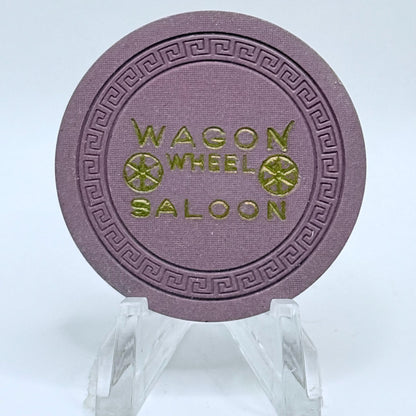 Harvey's (Wagon Wheel) Lake Tahoe Nevada 1940s Series 101 Roulette Casino Chip N7451