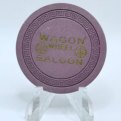 Harvey's (Wagon Wheel) Lake Tahoe Nevada 1940s Series 101 Roulette Casino Chip N7451