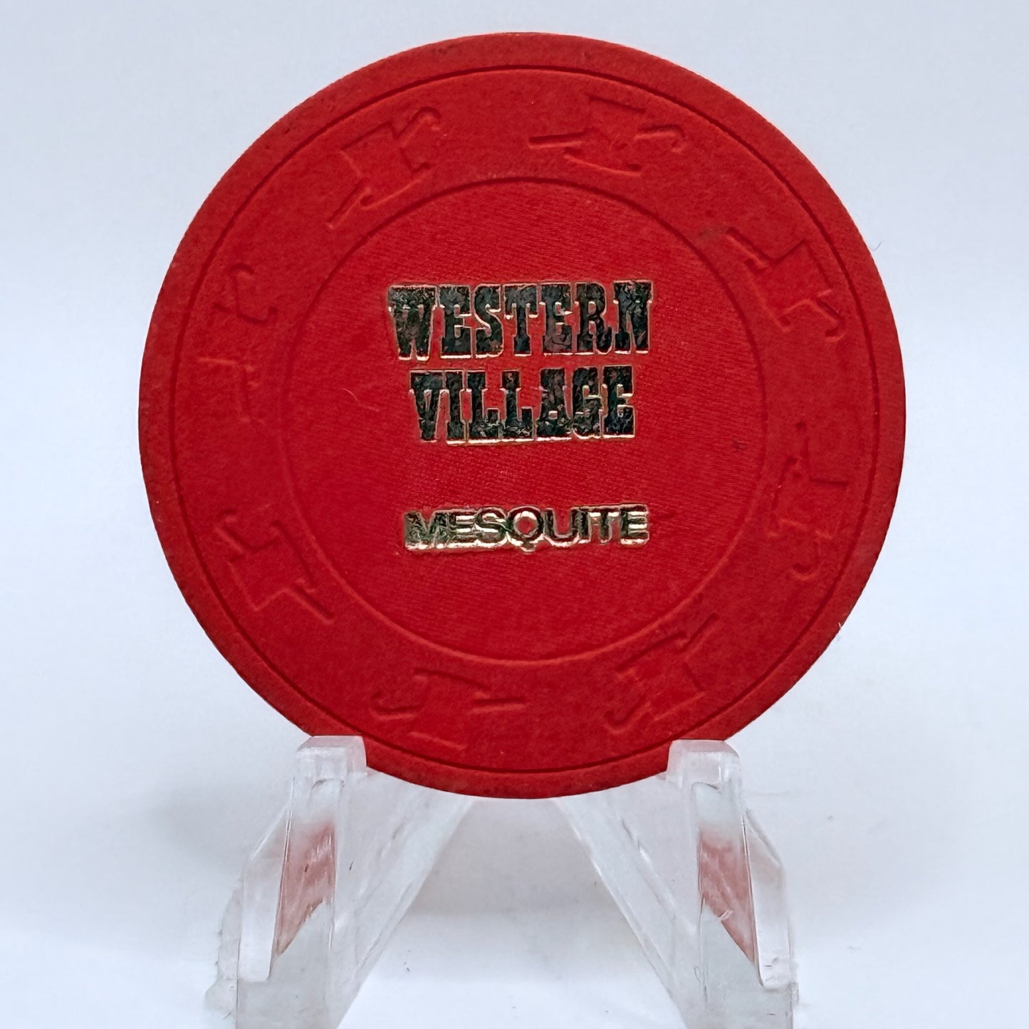 Western Village Mesquite Nevada 1976 $0.50 Casino Chip N3024
