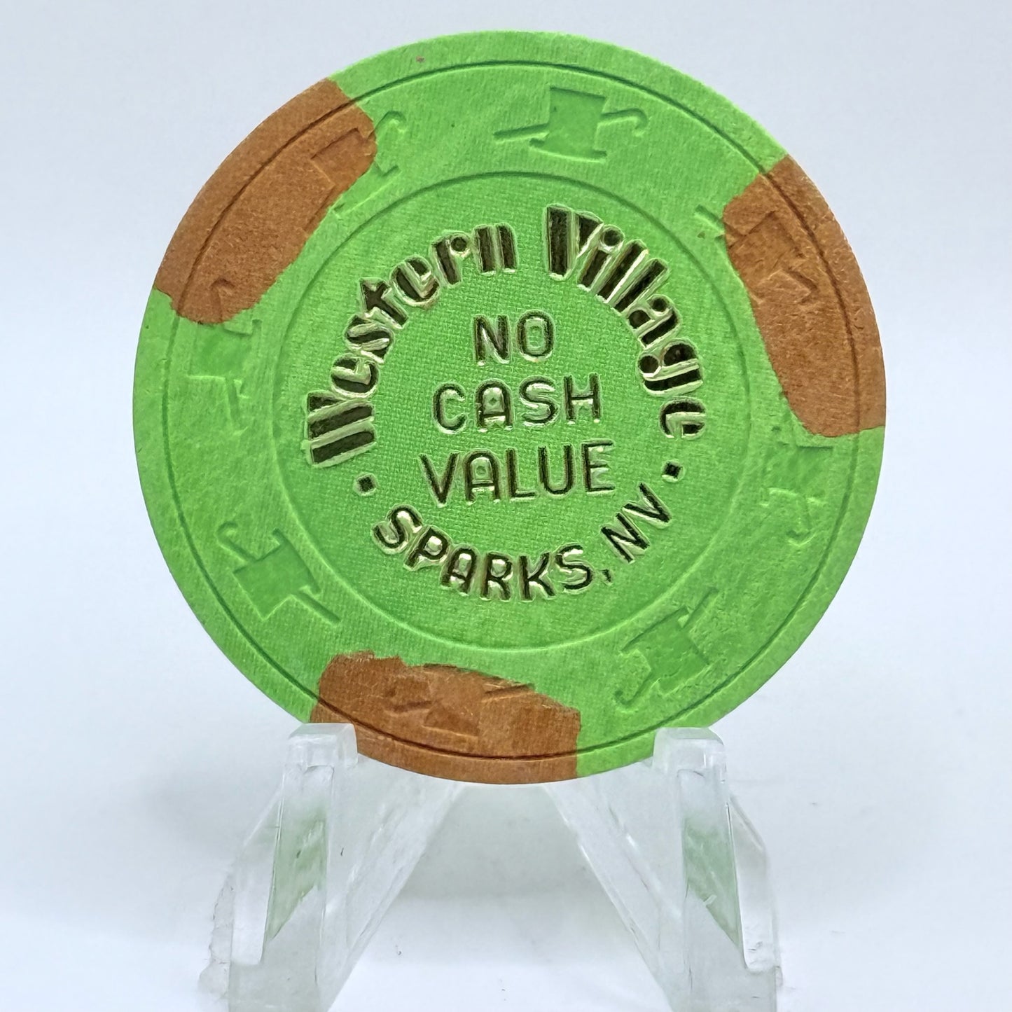 Western Village Sparks Nevada 1987 NCV Casino Chip D1868