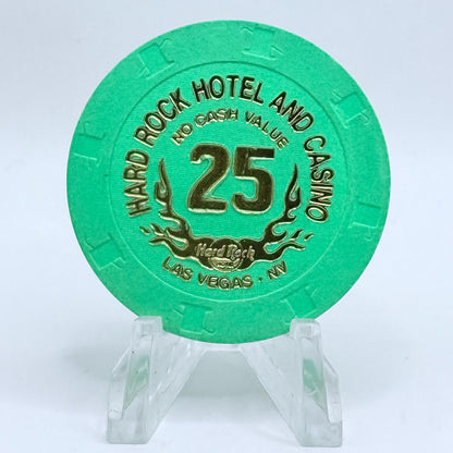 Hard Rock - Las Vegas Nevada 1996 Series 6 $25 NCV Casino Chip V2677