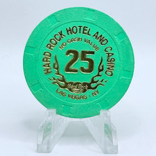Hard Rock - Las Vegas Nevada 1996 Series 6 $25 NCV Casino Chip V2677