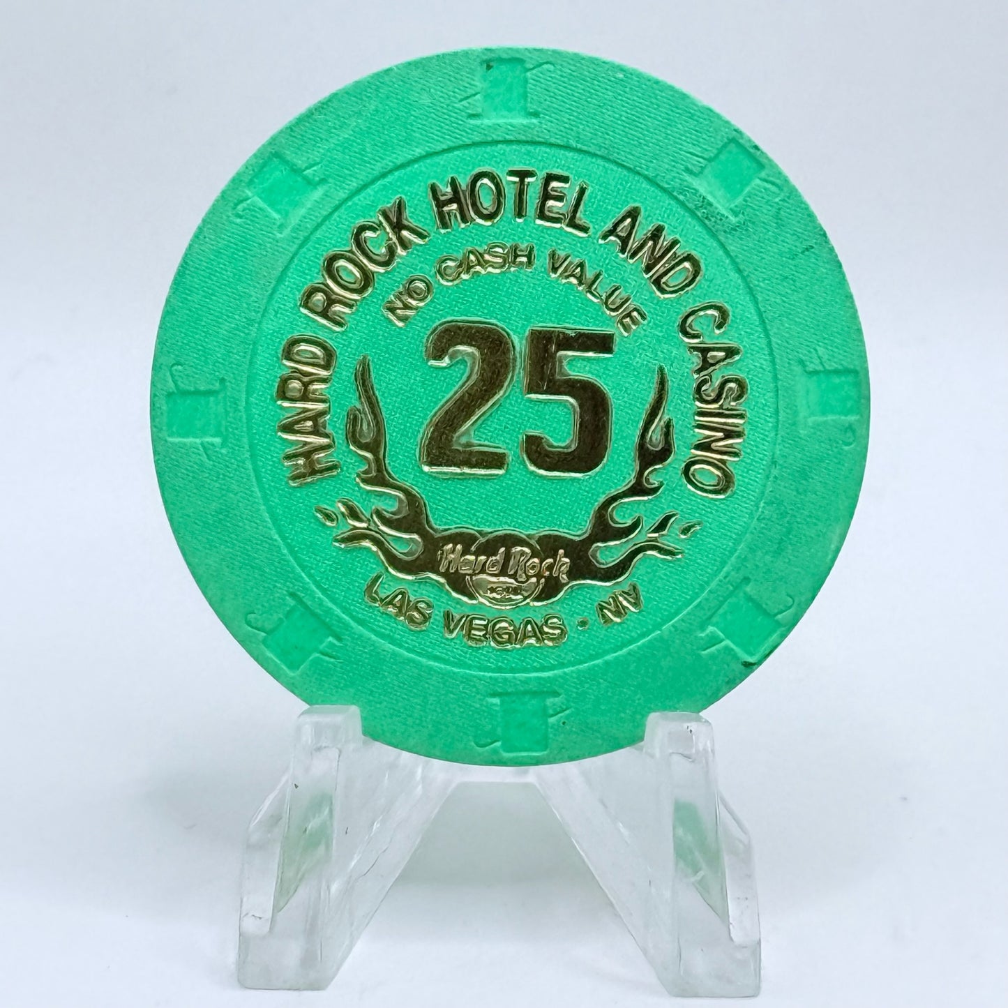 Hard Rock - Las Vegas Nevada 1996 Series 6 $25 NCV Casino Chip V2677