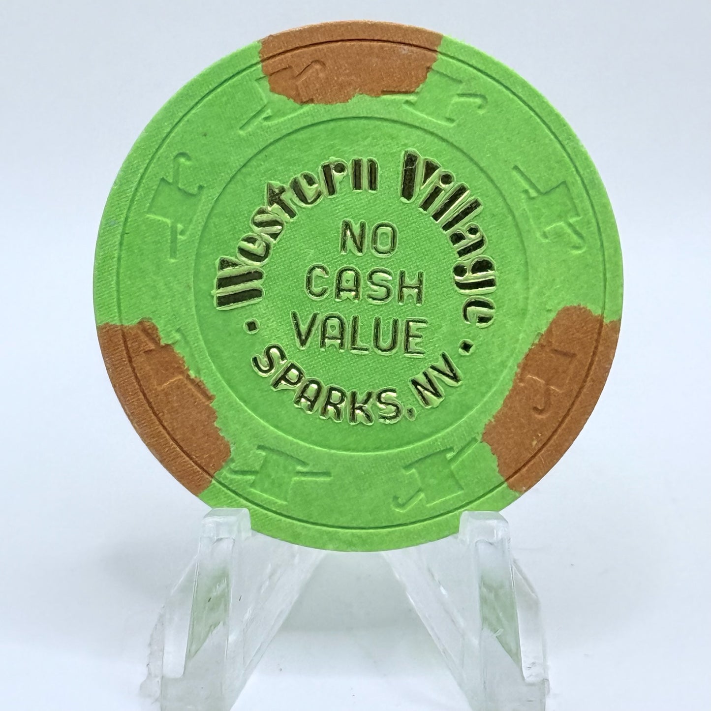 Western Village Sparks Nevada 1987 NCV Casino Chip D1868