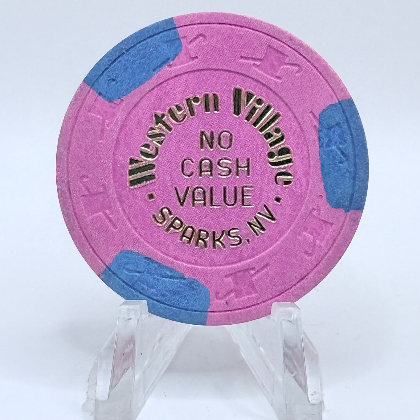 Western Village Sparks Nevada 1987 NCV Casino Chip