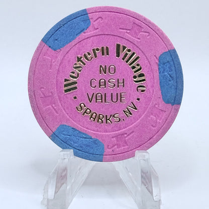 Western Village Sparks Nevada 1987 NCV Casino Chip