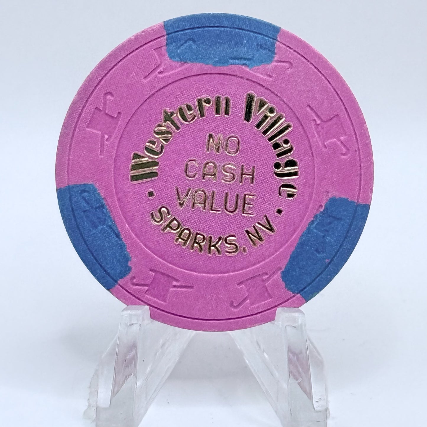 Western Village Sparks Nevada 1987 NCV Casino Chip