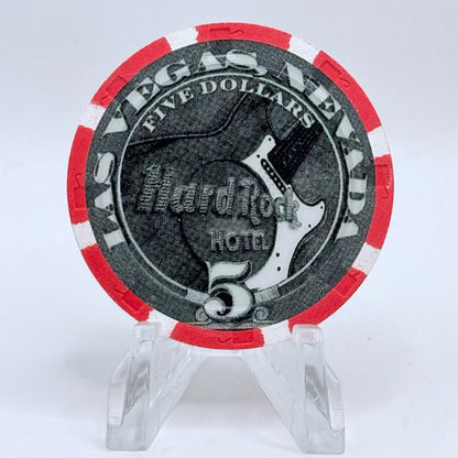 Hard Rock - Las Vegas Nevada 2004 'Shady Abe' $5 Casino Chip E4136