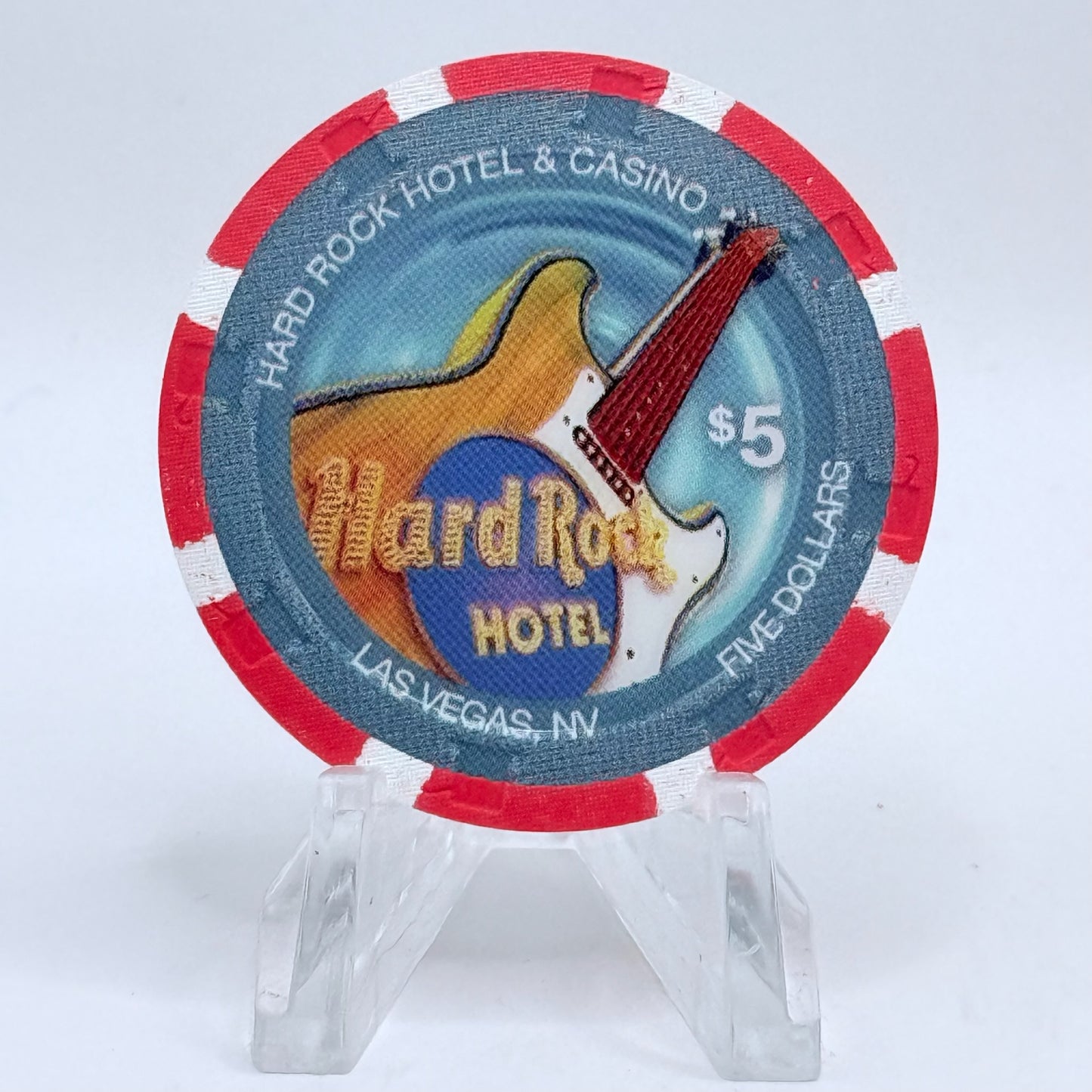 Hard Rock - Las Vegas Nevada 2008 'Rehab' LE $5 Casino Chip E7445
