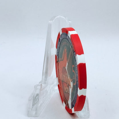 Hard Rock - Las Vegas Nevada 2007 'Halloween' LE $5 Casino Chip E7435